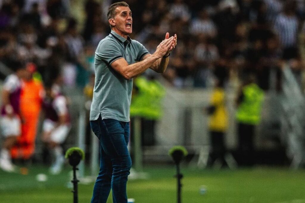 Será o segundo jogo de Vágner Mancini à frente do Vovô. | Foto: Thiago Gadelha/SVM