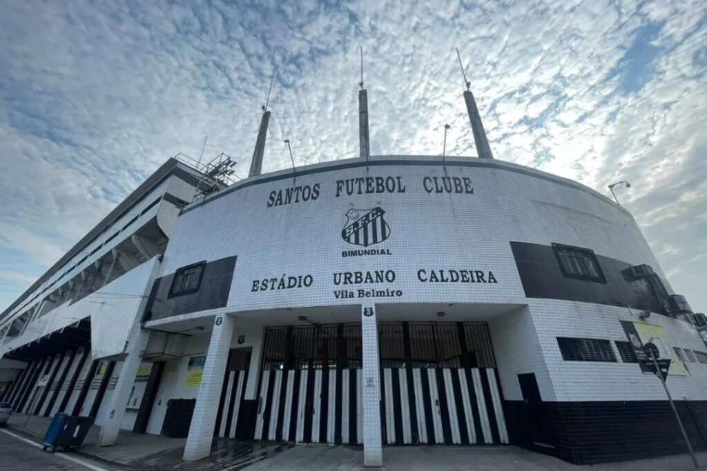 Estádio Urbano Caldeira, a Vila Belmiro. |  Foto: Divulgação / Santos FC
