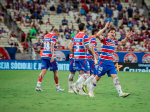 Lucca Prior fez seu primeiro gol pelo time profissional. | Foto: Matheus Lotif
