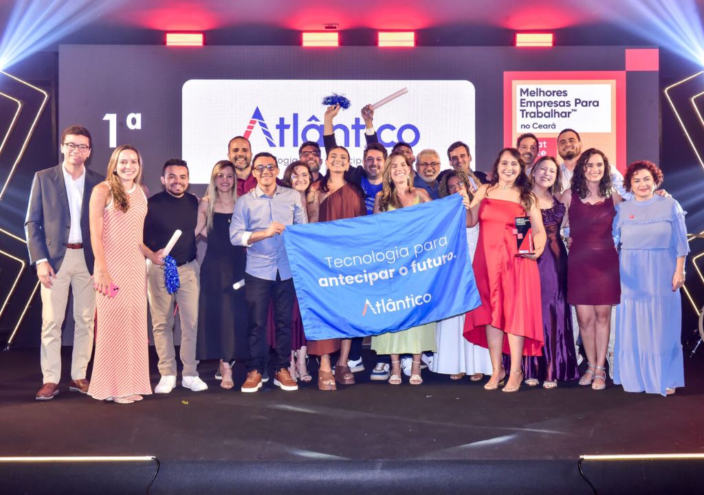Instituto Atlântico é a melhor média empresa para trabalhar no Ceará em 2025 pelo GPTW