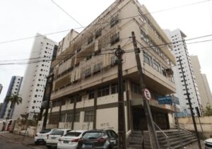 Prédio comercial localizado no bairro Aldeota, em Fortaleza, avaliado em R$ 11,1 milhões, destaque em leilão dos Correios
