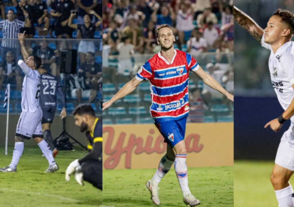 Jogadores de Ceará e Fortaleza disputam artilharia antes da final do Campeonato Cearense 2026