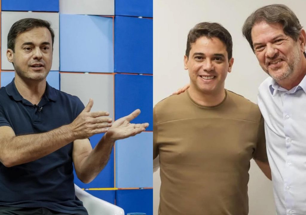 Cid Gomes e Capitão Wagner em cenário de disputa eleitoral no Ceará