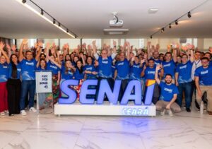 Dirigentes do SENAI Ceará celebram 1º lugar nacional no Programa de Eficiência da Gestão (PEG) com 205 pontos