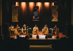 Fachada do Teatro Carlos Câmara, em Fortaleza, sede do Seminário Redes de Criação promovido pelo Instituto Dragão do Mar