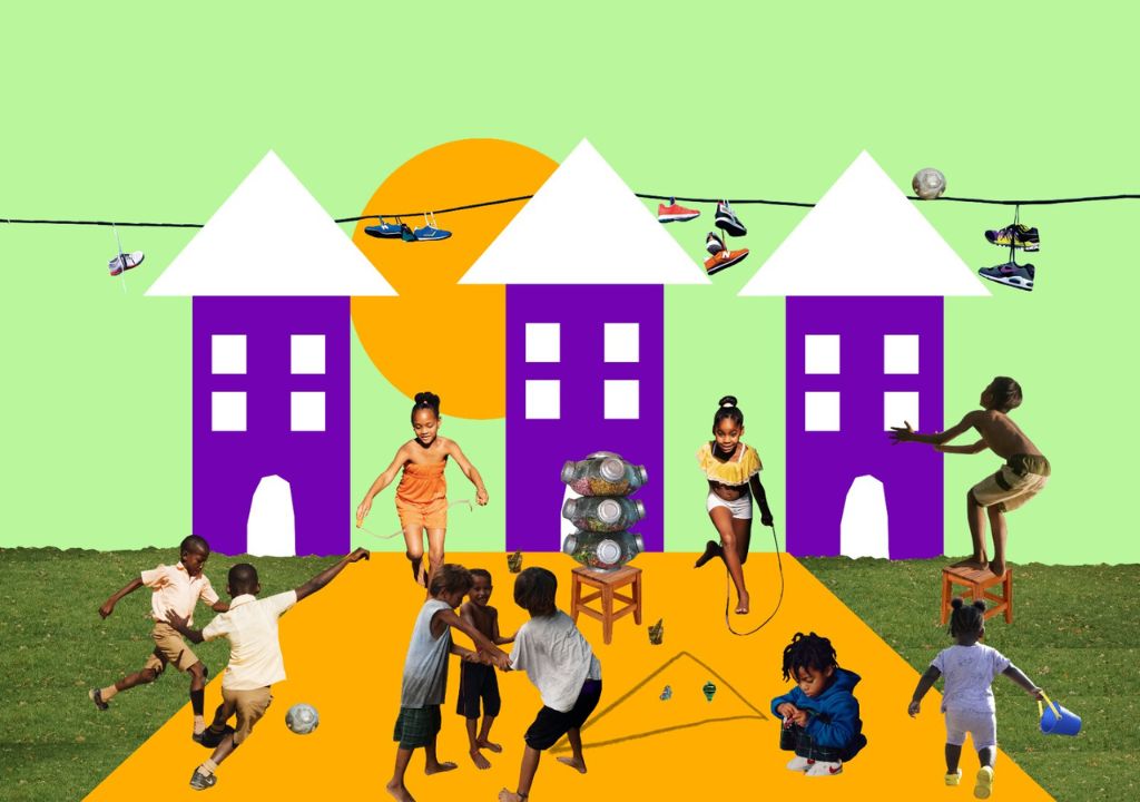 Estudantes visitando exposição de arte no Museu de Arte Contemporânea do Ceará