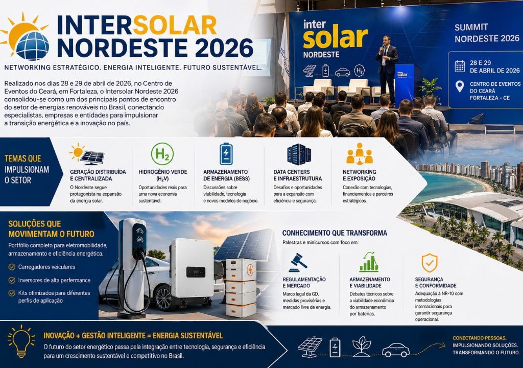 Evento de energia renovável em Fortaleza