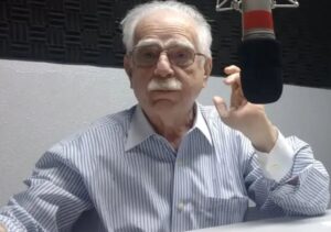 Jornalista e ex-senador Cid Sabóia de Carvalho, que morreu aos 90 anos em Fortaleza.