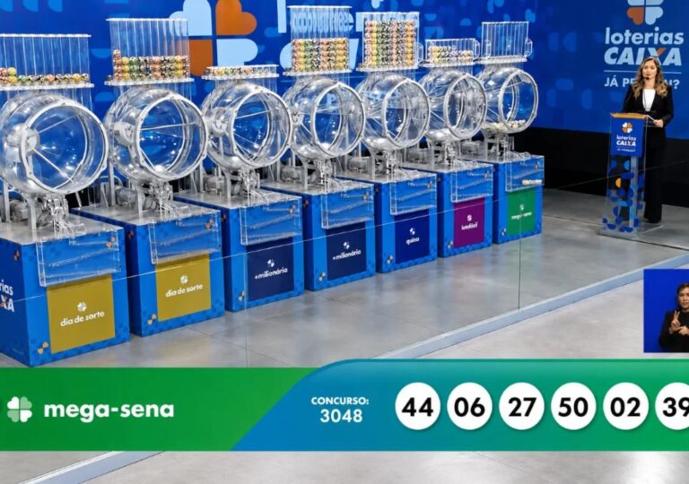 Mega-Sena 3048: aposta de Blumenau ganha R$ 57 milhões