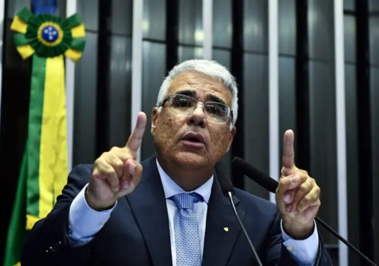 Senador Eduardo Girão e o pré-candidato à Presidência Romeu Zema